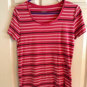 Pink Striped Merona the ULTIMATE tee